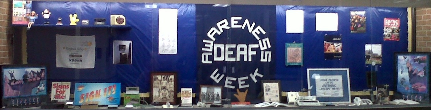 Awareness week display